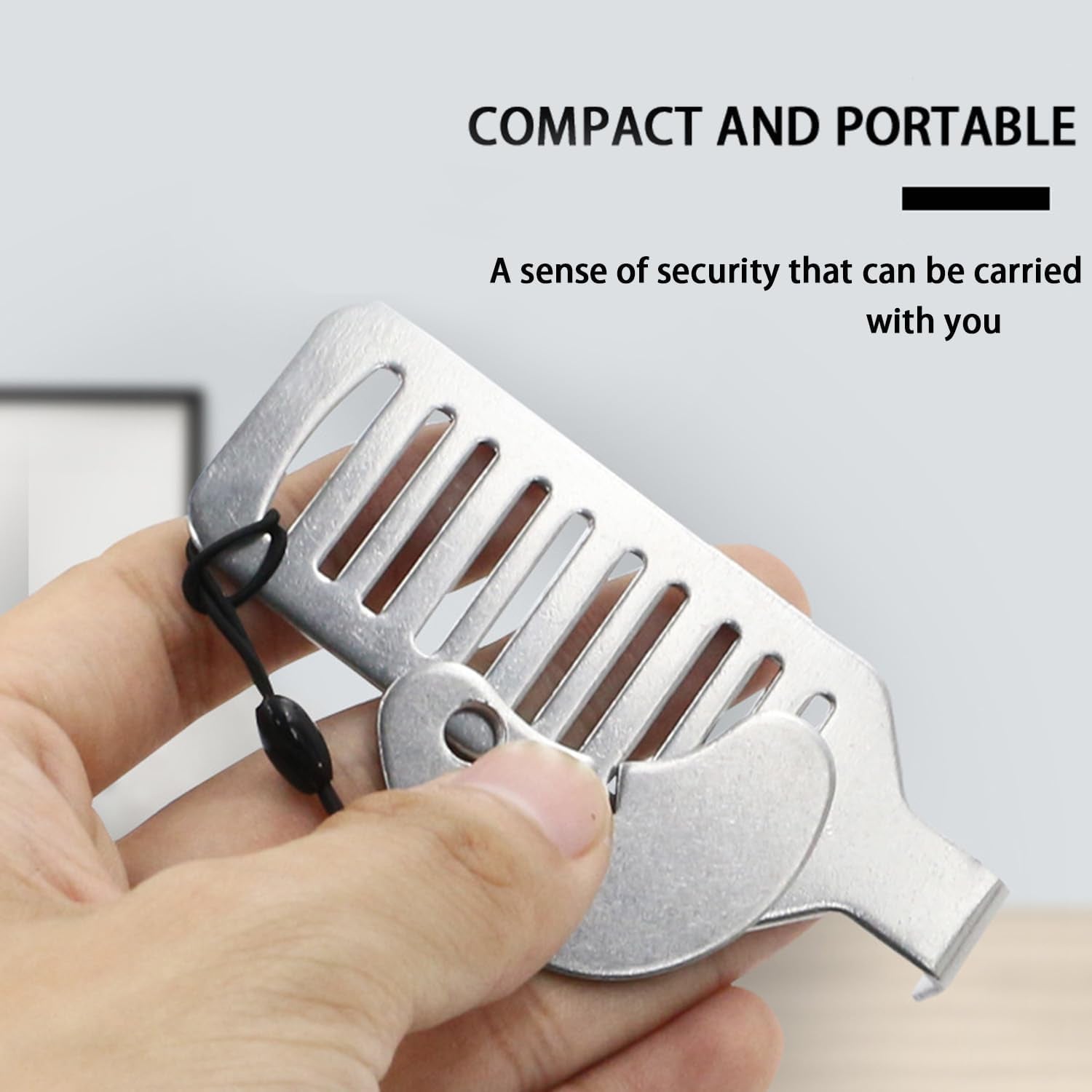 Portable Travel Door Lock (3-Pack) — Hotel & Airbnb Security