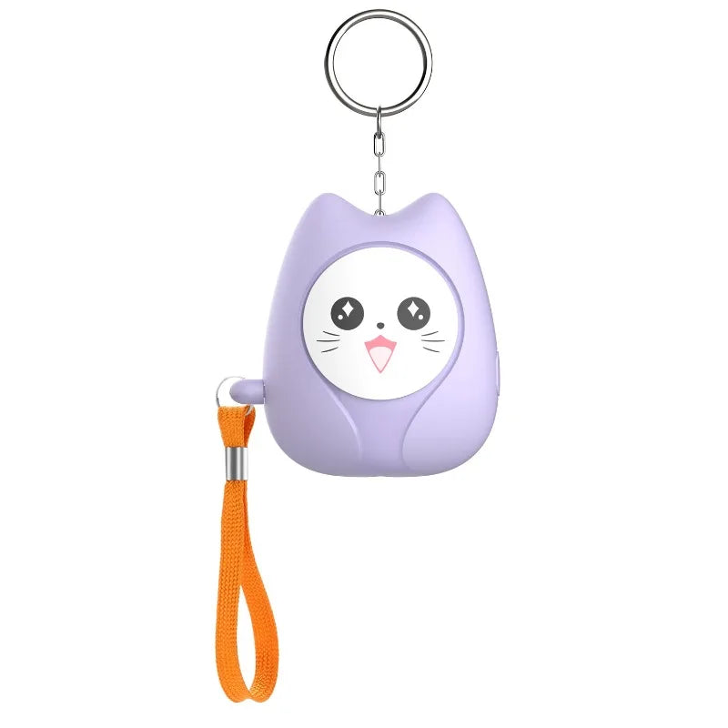 Personal Safety Alarm 130Db — Keychain Siren for Solo Travel